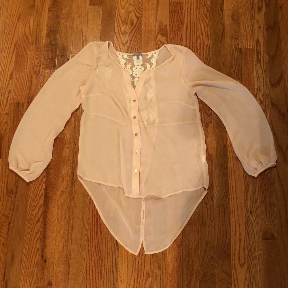 Pinky-Peach Blouse